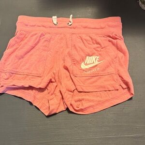 Nike Women's Coral Athletic Shorts